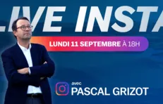 Pascal Grizot en live sur Instagram