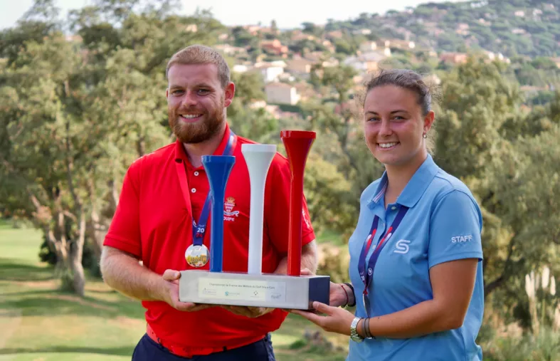 Championnat de France des métiers du golf : Camille Chonez et Florian Boinot titrés