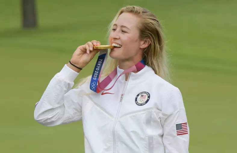 Jeux olympiques : Nelly Korda en or, les Bleues terminent loin
