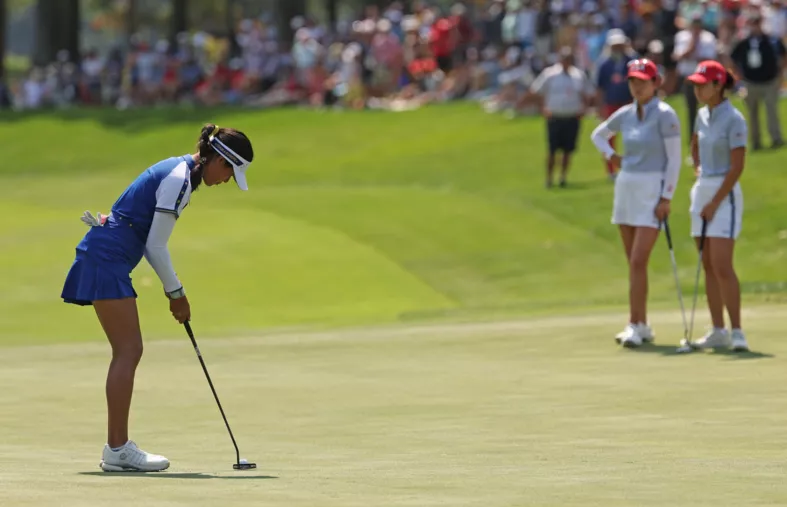 Solheim Cup : Boutier orgueilleuse, l’Europe tenue à distance
