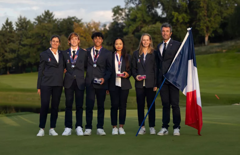 Amundi Évian Juniors Cup : Les Bleus et Louis Le Sager argentés