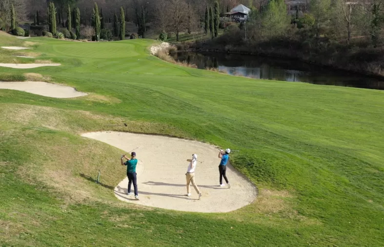 Le bunker de fairway, 3 niveaux de jeu